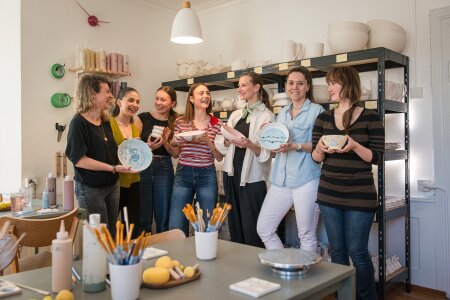Atelier peinture sur céramique